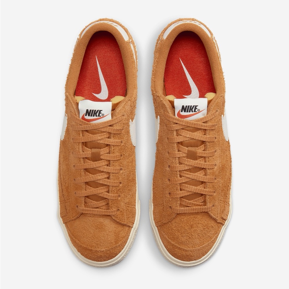 Nike Blazer Low '77 Vintage Women's Sneakers Size 8 Burnt Orange